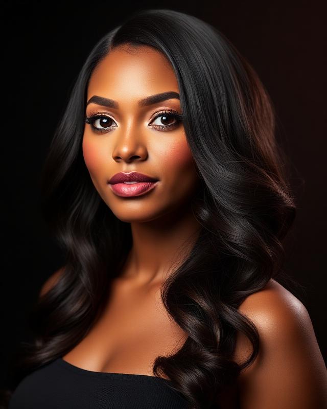 Soft waves hairstyle
